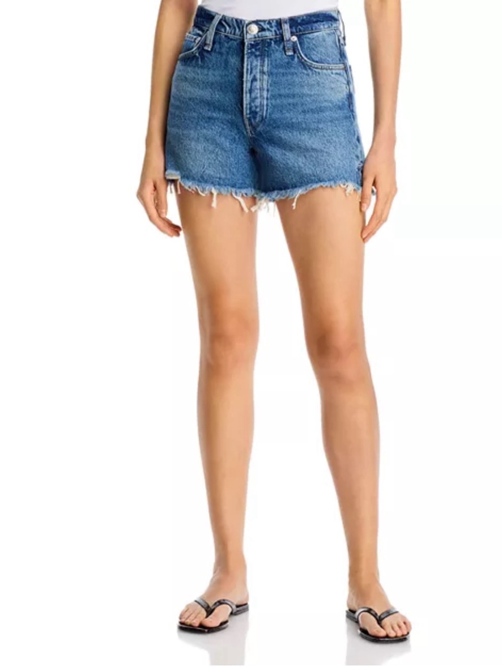 rag & bone- Vintage High-Rise Cutoff Denim Shorts - Women’s Size 29